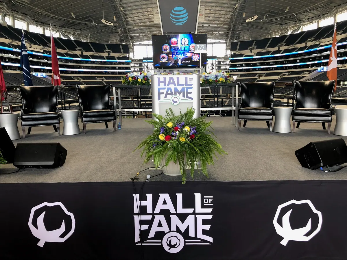 Hall of Fame ceremony, AT&T Stadium