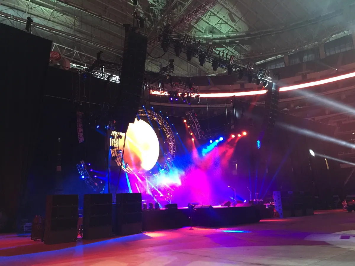Concert rig in show